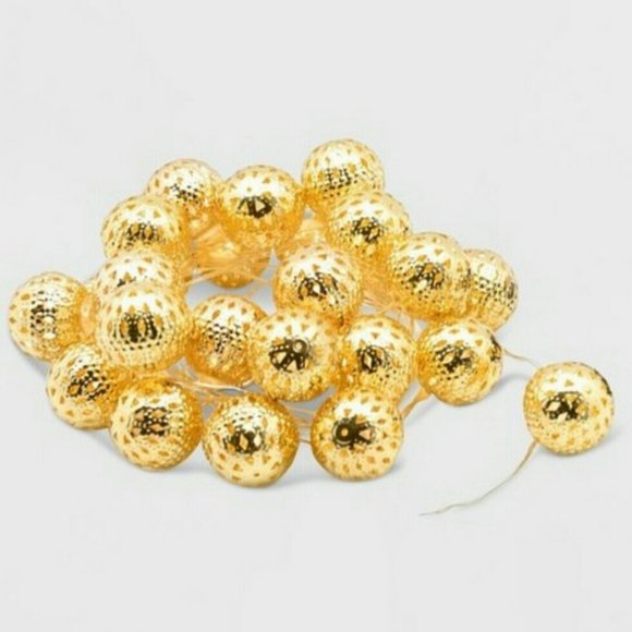 New Opalhouse LED Gold Indoor/Outdoor Fairy Lights - Picture 2 of 4